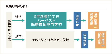 資格取得の流れ